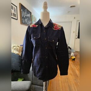 JACHS GIRLFRIEND Size L Women's Blouse